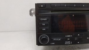 2012 Subaru Impreza Radio AM FM Cd Player Receiver Replacement P/N:86201FJ620 96201FJ600 Fits OEM Used Auto Parts - Oemusedautoparts1.com