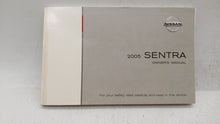 2005 Nissan Sentra Owners Manual Book Guide OEM Used Auto Parts