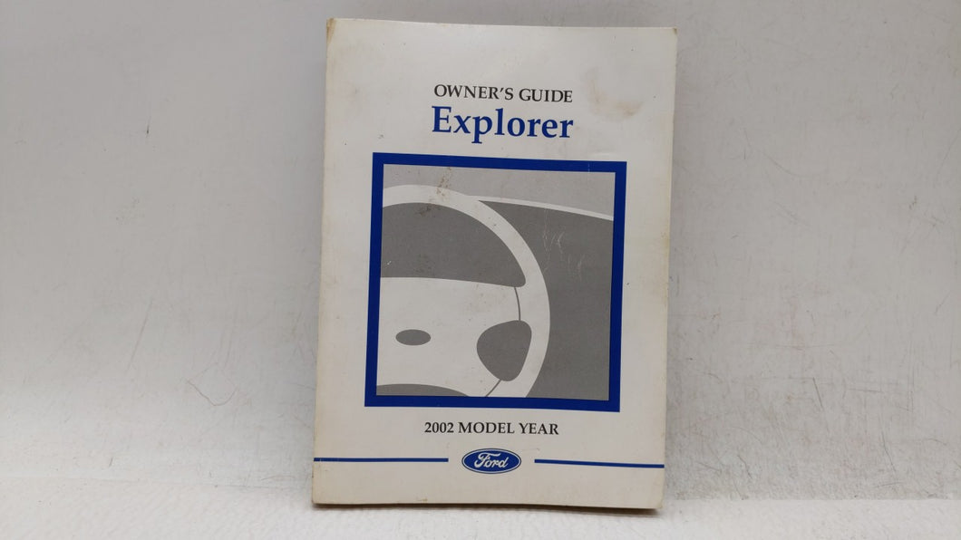 2002 Ford Explorer Owners Manual Book Guide OEM Used Auto Parts