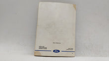 2002 Ford Explorer Owners Manual Book Guide OEM Used Auto Parts