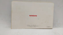 2008 Nissan Maxima Owners Manual Book Guide OEM Used Auto Parts