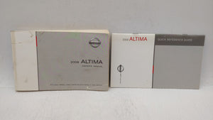 2008 Nissan Altima Owners Manual Book Guide OEM Used Auto Parts - Oemusedautoparts1.com