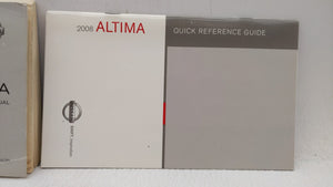 2008 Nissan Altima Owners Manual Book Guide OEM Used Auto Parts - Oemusedautoparts1.com