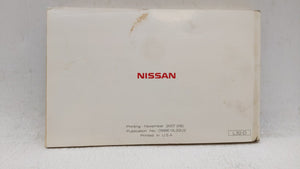 2008 Nissan Altima Owners Manual Book Guide OEM Used Auto Parts - Oemusedautoparts1.com