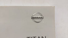 2004 Nissan Titan Owners Manual Book Guide OEM Used Auto Parts