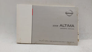 2008 Nissan Altima Owners Manual Book Guide OEM Used Auto Parts