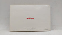 2008 Nissan Altima Owners Manual Book Guide OEM Used Auto Parts