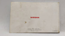 2007 Nissan Quest Owners Manual Book Guide OEM Used Auto Parts