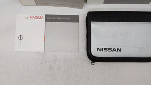 2007 Nissan Maxima Owners Manual Book Guide OEM Used Auto Parts