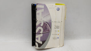 2001 Volkswagen Passat Owners Manual Book Guide OEM Used Auto Parts