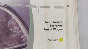 2001 Volkswagen Passat Owners Manual Book Guide OEM Used Auto Parts