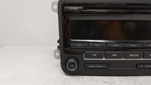 2015-2017 Volkswagen Jetta Radio AM FM Cd Player Receiver Replacement P/N:1K0 035 164 H 1K0 035 164 H,1K0 035 164 J Fits OEM Used Auto Parts - Oemusedautoparts1.com