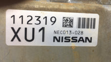 2015 Altima Nissan PCM Engine Computer ECU ECM PCU OEM P/N:BEM400-300 A1 Fits 2013 2014 OEM Used Auto Parts - Oemusedautoparts1.com
