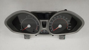 2011 Ford Fiesta Instrument Cluster Speedometer Gauges P/N:AE8T-10849-LC AE8T-10849-GA Fits OEM Used Auto Parts - Oemusedautoparts1.com