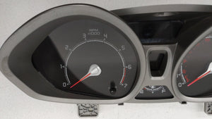 2011 Ford Fiesta Instrument Cluster Speedometer Gauges P/N:AE8T-10849-LC AE8T-10849-GA Fits OEM Used Auto Parts - Oemusedautoparts1.com