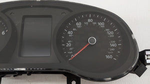 2015-2017 Volkswagen Jetta Instrument Cluster Speedometer Gauges P/N:5C6920954B 5C6 920 954 B Fits 2015 2016 2017 OEM Used Auto Parts - Oemusedautoparts1.com