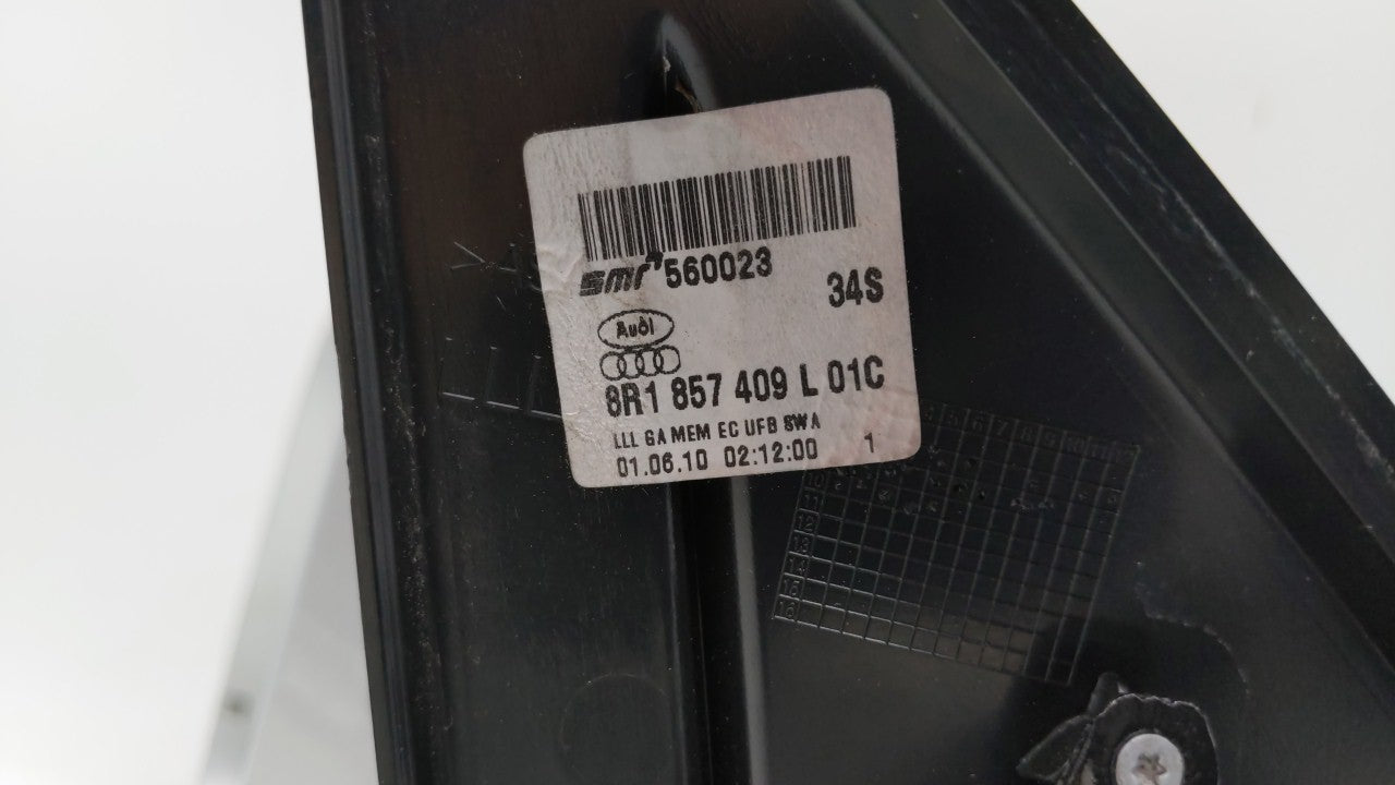 2009-2014 Audi Q5 Driver Left Side View Power Door Mirror Silver 205737 - Oemusedautoparts1.com