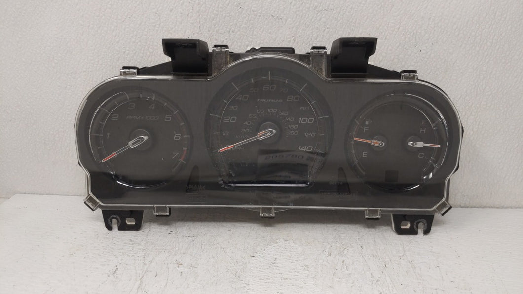 2011-2012 Ford Taurus Instrument Cluster Speedometer Gauges P/N:BG1T-10849-EF Fits 2011 2012 OEM Used Auto Parts - Oemusedautoparts1.com