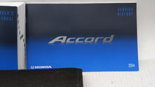 2014 Honda Accord Owners Manual Book Guide OEM Used Auto Parts