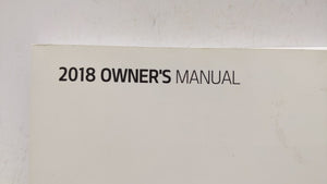 2018 Kia Optima Owners Manual Book Guide OEM Used Auto Parts - Oemusedautoparts1.com