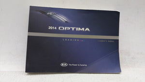 2014 Kia Optima Owners Manual Book Guide OEM Used Auto Parts - Oemusedautoparts1.com