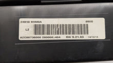 2014 Nissan Altima Instrument Cluster Speedometer Gauges P/N:24810 9HM0A Fits OEM Used Auto Parts - Oemusedautoparts1.com