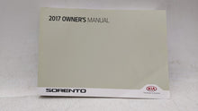 2017 Kia Sorento Owners Manual Book Guide OEM Used Auto Parts - Oemusedautoparts1.com