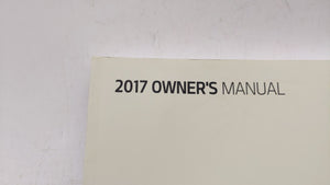 2017 Kia Sorento Owners Manual Book Guide OEM Used Auto Parts - Oemusedautoparts1.com