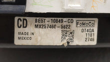 2011-2012 Ford Fusion Instrument Cluster Speedometer Gauges P/N:BE5T-10849-CD Fits 2011 2012 OEM Used Auto Parts - Oemusedautoparts1.com