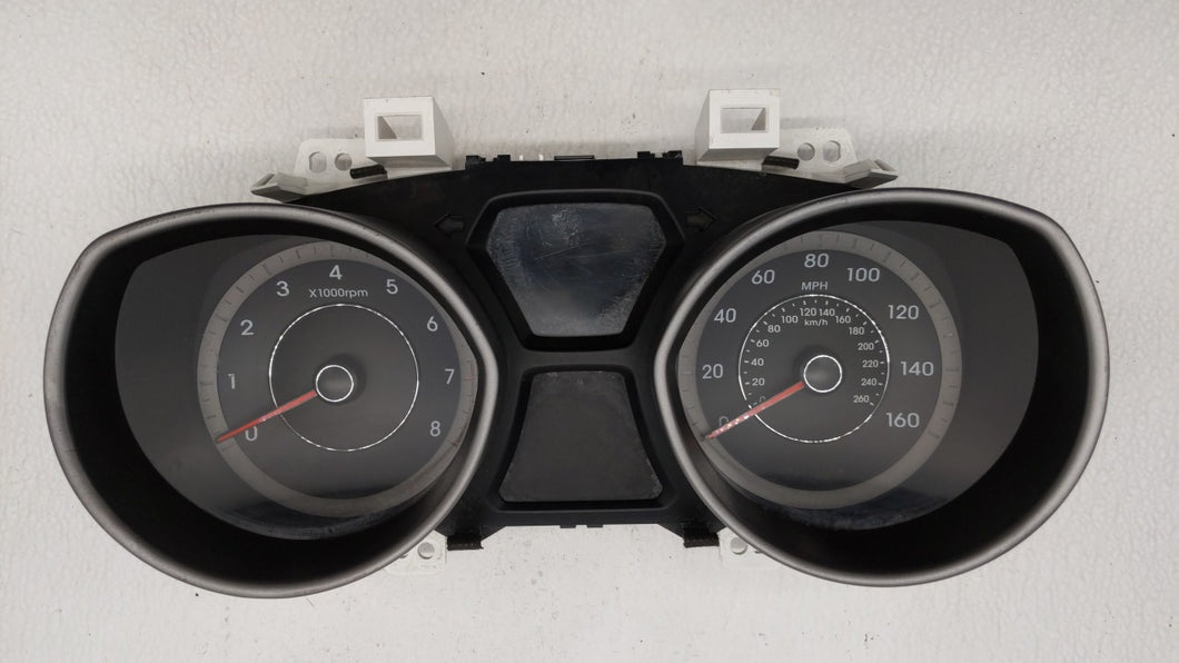 2014-2016 Hyundai Elantra Instrument Cluster Speedometer Gauges P/N:94004-3X240 Fits 2014 2015 2016 OEM Used Auto Parts - Oemusedautoparts1.com