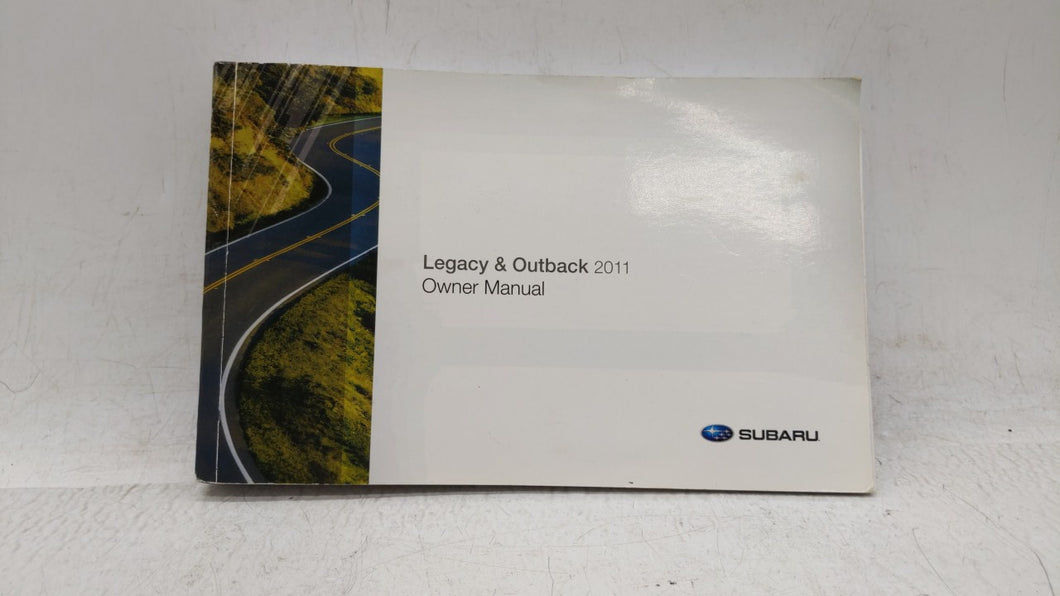 2011 Subaru Legacy Owners Manual Book Guide OEM Used Auto Parts