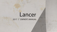 2017 Mitsubishi Lancer Owners Manual Book Guide OEM Used Auto Parts - Oemusedautoparts1.com