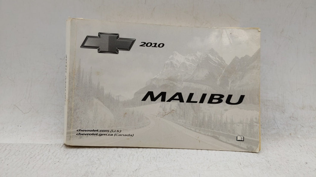 2010 Chevrolet Malibu Owners Manual Book Guide OEM Used Auto Parts