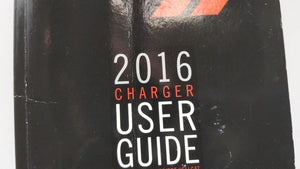 2016 Dodge Charger Owners Manual Book Guide OEM Used Auto Parts - Oemusedautoparts1.com