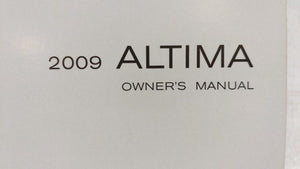 2009 Nissan Altima Owners Manual Book Guide OEM Used Auto Parts