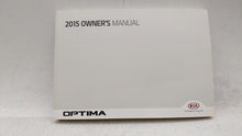 2015 Kia Optima Owners Manual Book Guide OEM Used Auto Parts - Oemusedautoparts1.com