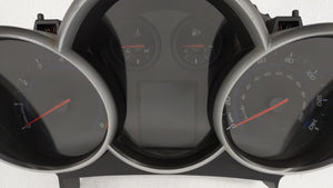 2012 Chevrolet Cruze Instrument Cluster Speedometer Gauges P/N:95940656 95487986 Fits OEM Used Auto Parts - Oemusedautoparts1.com