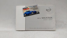 2012 Nissan Maxima Owners Manual Book Guide OEM Used Auto Parts - Oemusedautoparts1.com