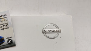 2012 Nissan Maxima Owners Manual Book Guide OEM Used Auto Parts - Oemusedautoparts1.com