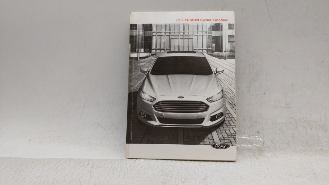 2014 Ford Fusion Owners Manual Book Guide OEM Used Auto Parts