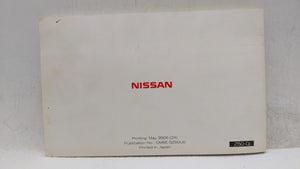 2006 Nissan Murano Owners Manual Book Guide OEM Used Auto Parts