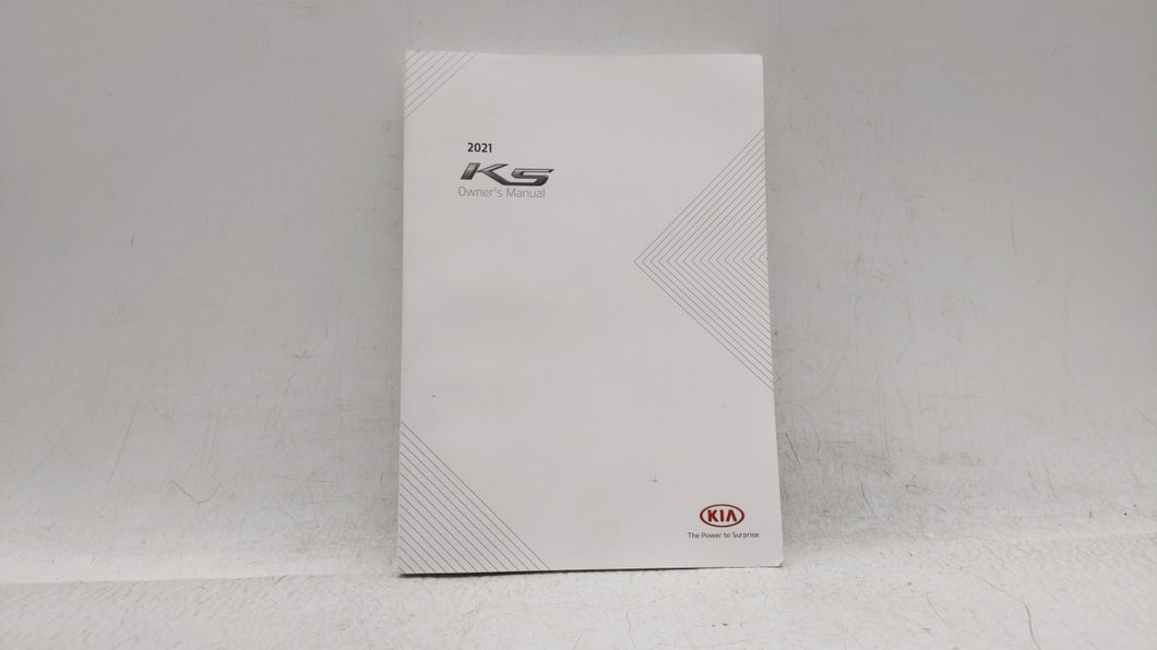 2021 Kia Optima Owners Manual Book Guide OEM Used Auto Parts - Oemusedautoparts1.com