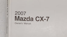 2007 Mazda Cx-7 Owners Manual Book Guide OEM Used Auto Parts