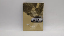 2005 Ford Escape Owners Manual Book Guide OEM Used Auto Parts