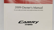 2009 Toyota Camry Owners Manual Book Guide OEM Used Auto Parts