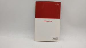 2009 Toyota Camry Owners Manual Book Guide OEM Used Auto Parts