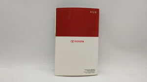 2009 Toyota Camry Owners Manual Book Guide OEM Used Auto Parts