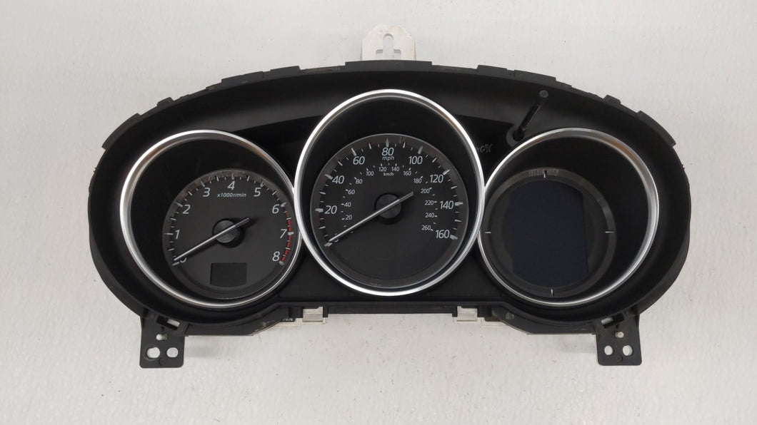 2016 Mazda 6 Instrument Cluster Speedometer Gauges P/N:GMN655471B Fits OEM Used Auto Parts - Oemusedautoparts1.com