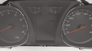 2011 Chevrolet Equinox Instrument Cluster Speedometer Gauges P/N:20978081 20978079 Fits OEM Used Auto Parts - Oemusedautoparts1.com