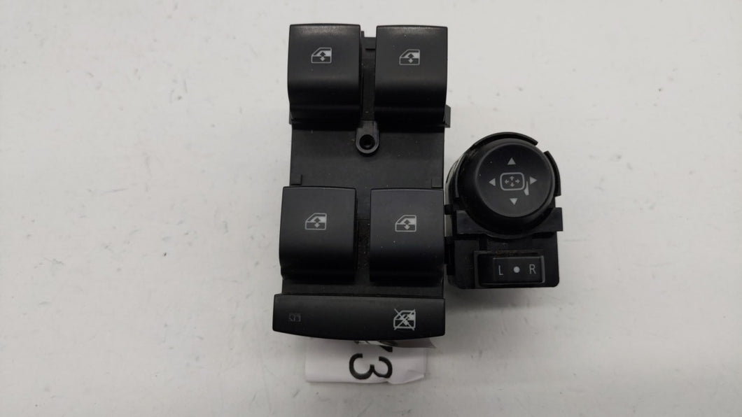 2010-2017 Chevrolet Equinox Master Power Window Switch Replacement Driver Side Left P/N:25983673 25946838 Fits OEM Used Auto Parts - Oemusedautoparts1.com